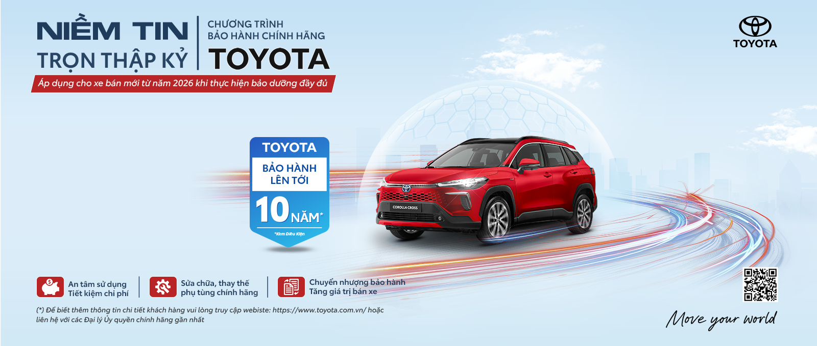 Chương trình bảo hành chính hãng toyota